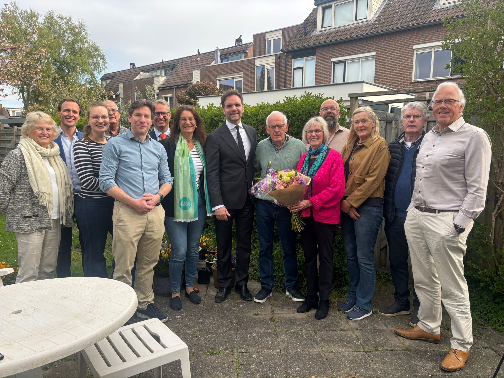 CDA eert nestor Cees Bremmer met Gouden Speld in Voorschoten